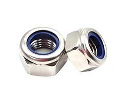 Nickel Alloy 201 Nylon Lock Nut ISO 4032